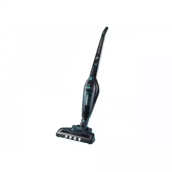 LEIFHEIT RotaroPowerVac 2in1 20V draadloze steelzuiger met handapparaat, 40 minuten looptijd, borstelloze motor, LED-verlichting, zakloos, 0,45L stofreservoir, HEPA-filter, wit