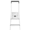 Hailo L40 StandardLine 4-traps aluminium trap met veiligheidsbeugel, 150 kg, EN 131
