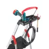 Hailo L100 TopLine 8050-607 aluminium huishoudtrap, 6 treden, met multifunctioneel plateau