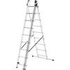 HAILO ProfiStep Combi ladder aluminium 3x9 sporten