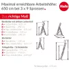 HAILO ProfiStep Combi ladder aluminium 3x9 sporten