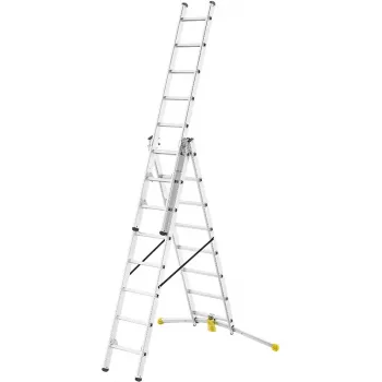 HAILO combiladder HobbyLOT aluminium 2x8 + 1x9 sporten
