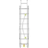 HAILO combiladder HobbyLOT aluminium 2x8 + 1x9 sporten