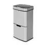 HAILO Öko Vario XL afvalscheiding systeem, 2x25L, roestvrij staal