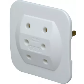 Kopp 174902005 eurostekker Type-C, wit, 2,5 A, 250 V, schroefklemmen, zelfmontage
