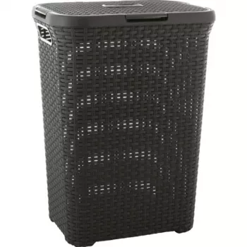 Curver Style 60L wasbox donkergrijs
