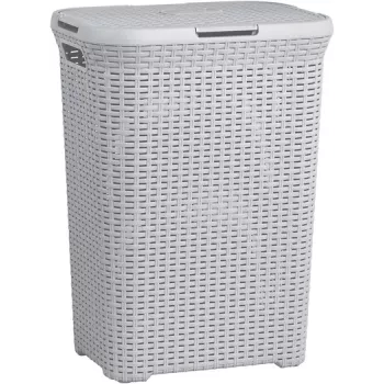 Curver Natural Style wasmand 60L lichtgrijs