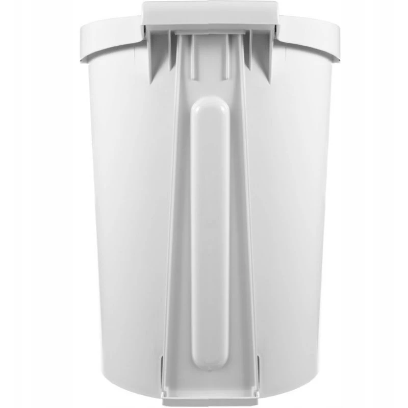 CURVER Deco pedaalemmer 15L wit met uitneembare binnenemmer