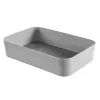 CURVER Infinity Recycled XL opbergmand 23x15x5 cm grijs