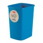 Curver Deco Flip Bin recyclingemmer set 3x10L blauw groen geel