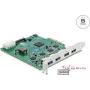 Delock PCI Express x4 kaart naar 4 x USB 5 Gbps USB Type-A quad-channel