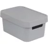 CURVER Infinity Recycled 4,5L opbergbox 27x19x12 cm grijs