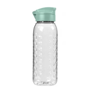 CURVER Dots fles 0,45L transparant/groen