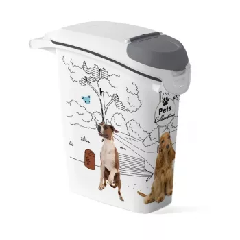 CURVER Pets Life hondenvoer opbergbox 10kg 23L luchtdicht kunststof