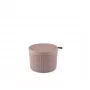 CURVER Jute ronde opbergmand met deksel 2L roze 17x13cm
