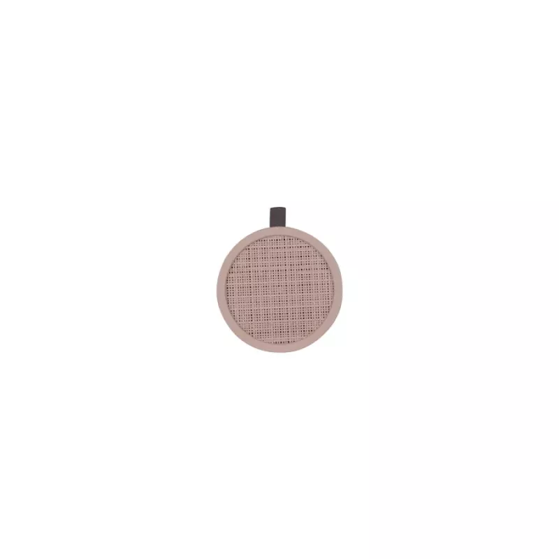 CURVER Jute ronde opbergmand met deksel 2L roze 17x13cm