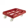 keeeper transportwagen voor transportboxen en manden Rolf 61x41x19 cm rood