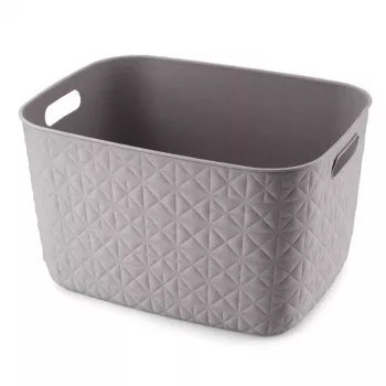 Curver Softex L opbergmand 19L grijs-bruin 37,9x29,2x22,1cm