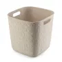CURVER Softex vierkante opbergmand 15L krijtwit 27,9x27,9x26,9cm