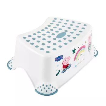 KEEEPER opstapje Tomek Peppa Pig 40,5x28,5x14 cm wit