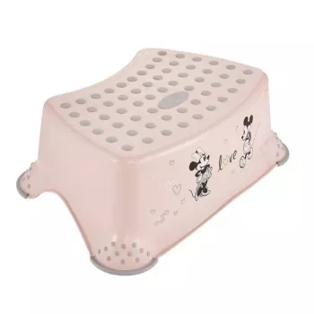 keeeper opstapje Tomek Minnie Mouse, 40,5 x 28,5 x 14 cm, roze, 120 kg belastbaar, antislip