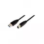LogiLink USB 3.0 kabel, USB-A stekker naar USB-B stekker, zwart, 2 m, 5 Gbps, dubbel afgeschermd