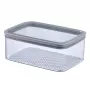 CURVER MasterSeal Dry rechthoekige bewaardoos 2,3L transparant met rode afdichting