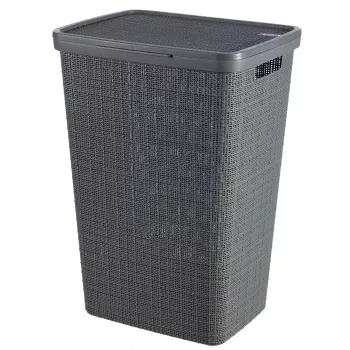 CURVER wasbox Jute 58L 43x34x60cm donkergrijs