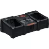 Bosch EXAL18V2-320 (C) dubbele snellader voor 18V Li-Ion accu's, 16A, Active Air Cooling, Bluetooth-geschikt