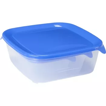 CURVER Fresh&Go rechthoekige bewaardozen-set, 3-delig (0,25L + 0,8L + 1,7L) blauw