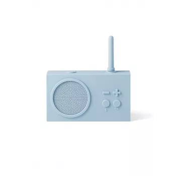 Lexon Tykho 3 draagbare FM-radio & Bluetooth-luidspreker lichtblauw
