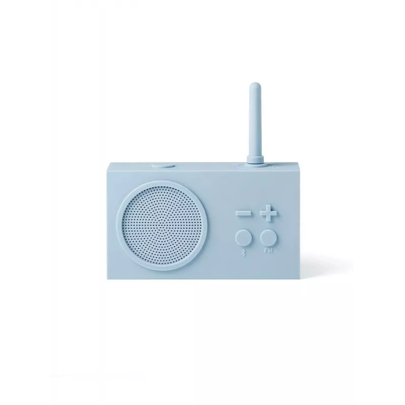 Lexon Tykho 3 draagbare FM-radio & Bluetooth-luidspreker lichtblauw