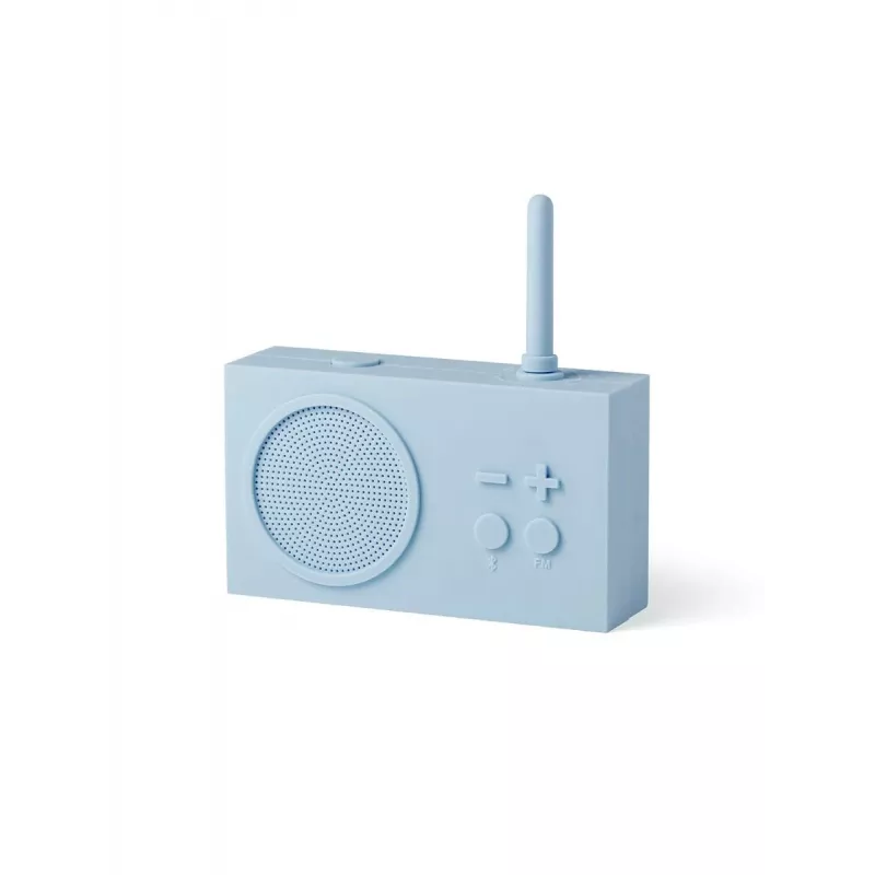 Lexon Tykho 3 draagbare FM-radio & Bluetooth-luidspreker lichtblauw