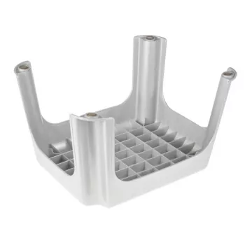 KEEEPER kruk Tim 36,5 x 30 x 24 cm licht zilver, FSC-gecertificeerd bamboe, 150 kg draagkracht