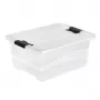 keeeper Crystalbox Cornelia bewaardoos met deksel, 12 L, transparant, 39,5 x 29,5 x 17,5 cm