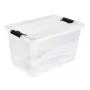 keeeper Crystalbox Cornelia box met deksel 52L, 59,5 x 39,5 x 34 cm, transparant