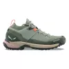 Salewa Puez 2 Knit PTX Dames Low Wandelschoenen - Shadow/Olive, EU 40,5