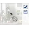 LEIFHEIT Speed Quirl S Garde, RVS, 27 cm, vaatwasserbestendig, Wit/Grijs