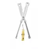 LEIFHEIT Appelboor, RVS-mes, ergonomisch antislip handvat, vaatwasserbestendig, Wit/Zilver