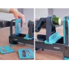 LEIFHEIT Table Scroll Cutter wandgemonteerde folie- en vershoudfoliedispenser, wit
