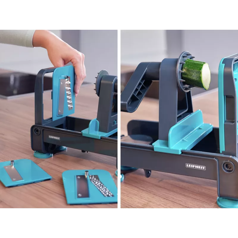 LEIFHEIT Table Scroll Cutter wandgemonteerde folie- en vershoudfoliedispenser, wit