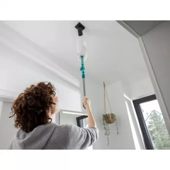 LEIFHEIT Superduster XL Pro Reach set – 56 cm elektrostatische stofmop-kop met 43 cm steel