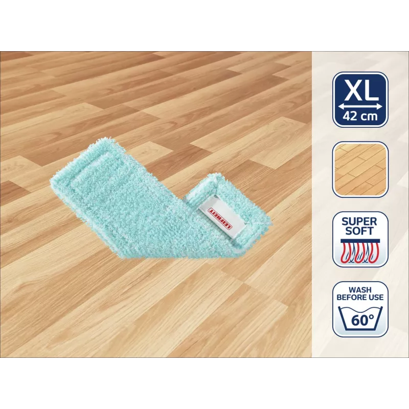 LEIFHEIT Profi XL vervangende mopdoek Super Soft 42cm