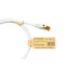 Kabelmeister Cat.7 S/FTP patchkabel, TPE-mantel, halogeenvrij, wit, 5m