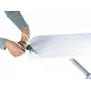 LEIFHEIT strijkplankonderlegger, universele pasvorm, op maat te snijden, 140 x 50 cm, wit