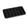 LEIFHEIT siliconen strijkijzersteun 25,5 x 14 cm, hittebestendig tot 250°C, antislip, blauw
