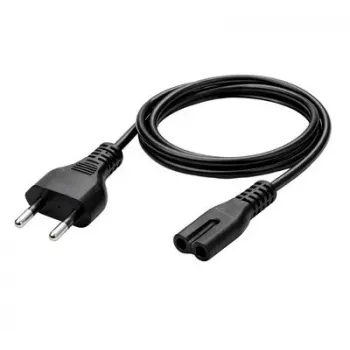 MediaRange MRCS346 IEC stroomkabel 1,5m eurostekker naar C7 figure-8 zwart