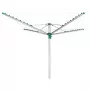 LEIFHEIT Linomatic 400 Easy waslijn 40 m, aluminium, zilver/blauw