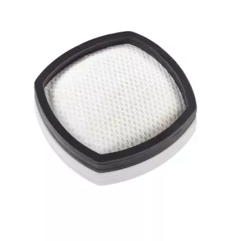 LEIFHEIT micro-filter MIF voor Regulus PowerVac 2in1 accu-stofzuiger – wasbare & herbruikbare vervangfilter, filtert fijnstof, allergenen & dierenharen, wit/grijs