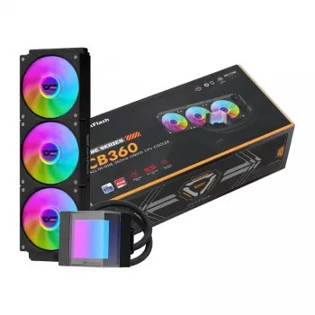 DarkFlash CB360 360mm ARGB vloeistof-CPU-koeler - zwart
